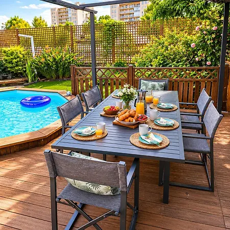 别墅 Jasmin - T4, 6p, Pk, Clim, Piscine, Terrasse