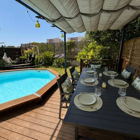 Jasmin - T4, 6p, Pk, Clim, Piscine, Terrasse 别墅 *