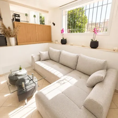 Jasmin - T4, 6p, Pk, Clim, Piscine, Terrasse Antibes